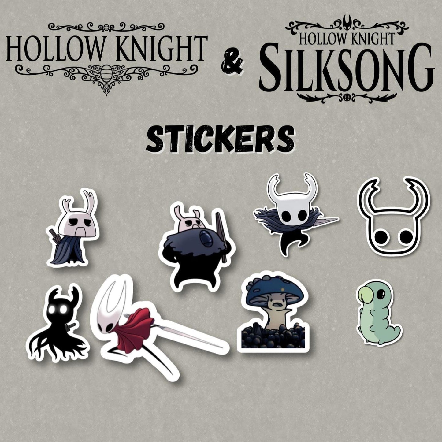 Silksong Stickers