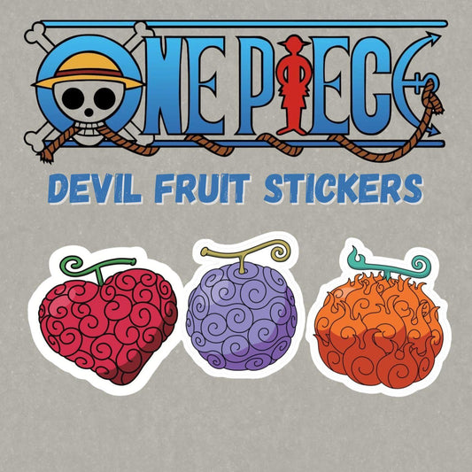 One Piece Devil Fruit Stickers
