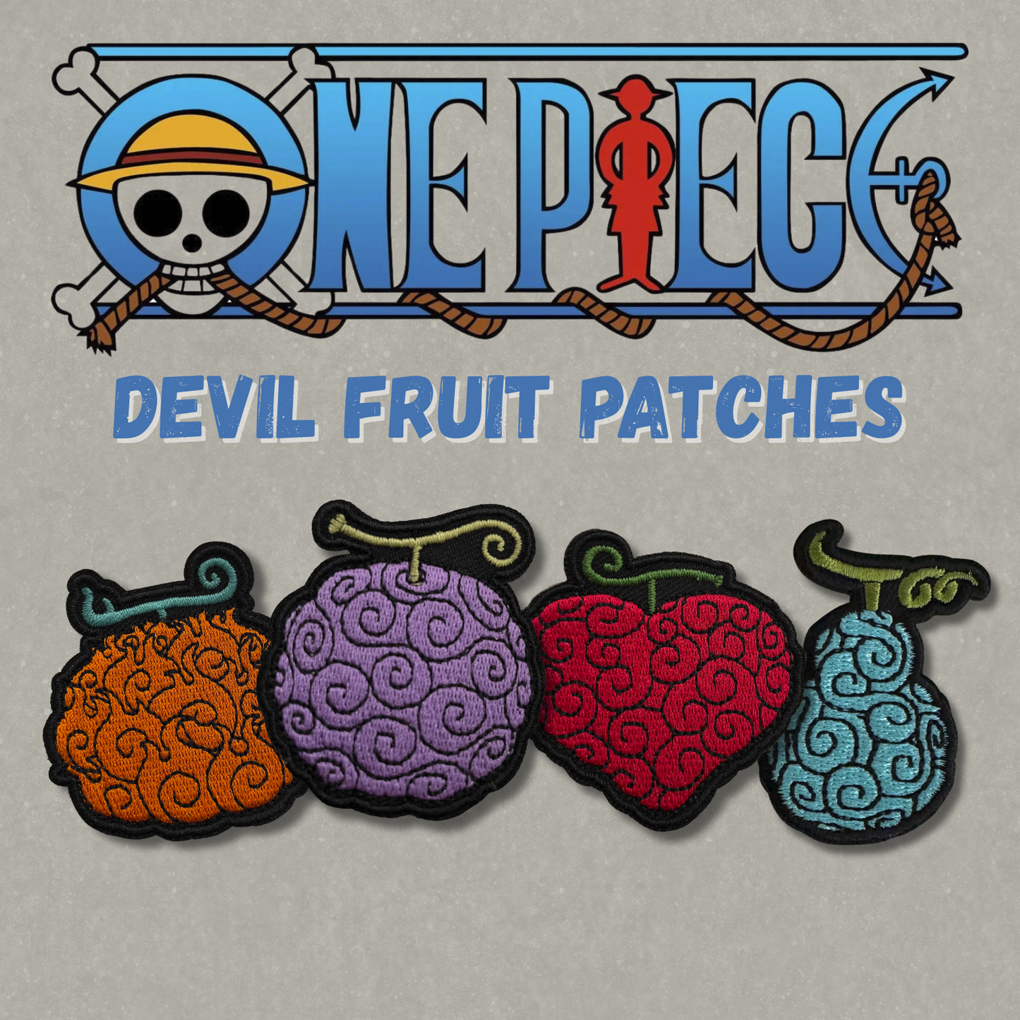 Gum Gum Mera Mera Ope Ope Gura Gura Fruit One Piece