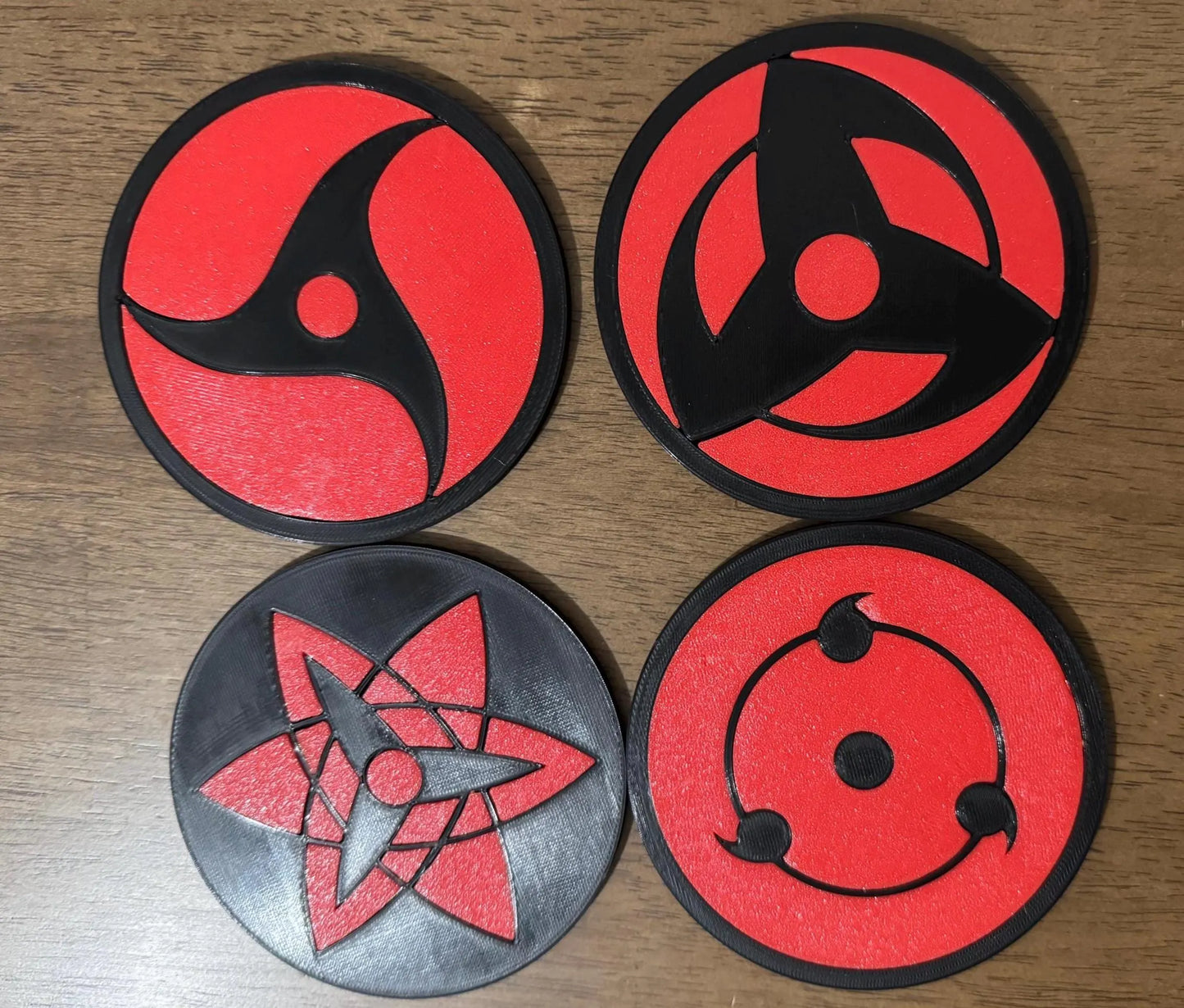 Sharingan Coasters - 4 pack