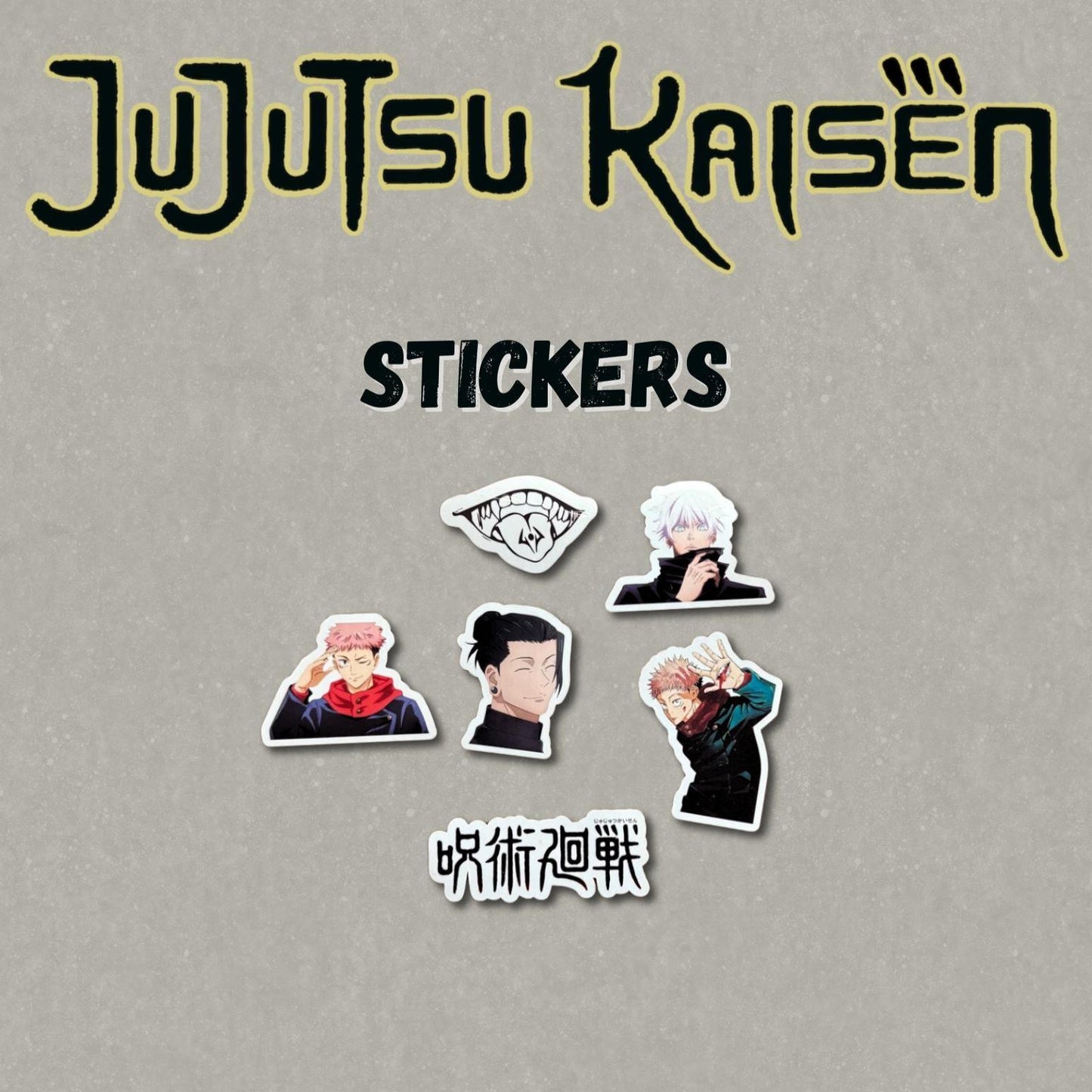 Jujutsu Kaisen Stickers